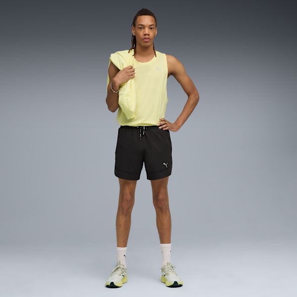 RUN CLUB 5" Ultraweave Graphic Short Men, PUMA Black, extralarge-GBR